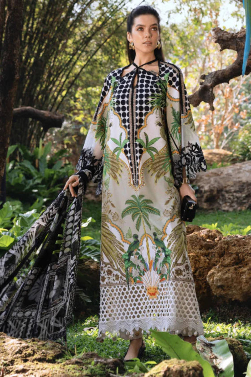 03-Piece Lawn Suit - Ready To Wear