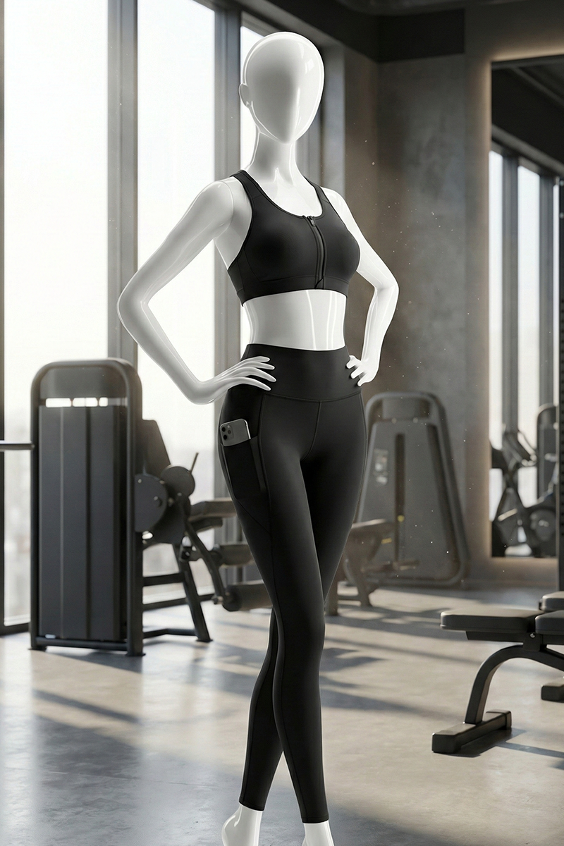 Shockproof sports bra set