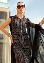 03-Piece Lawn Suit With Embroidery - Ready To Wear