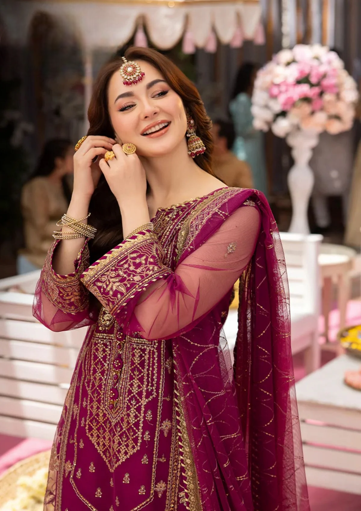 Chiffon Suit with Malai Trouser