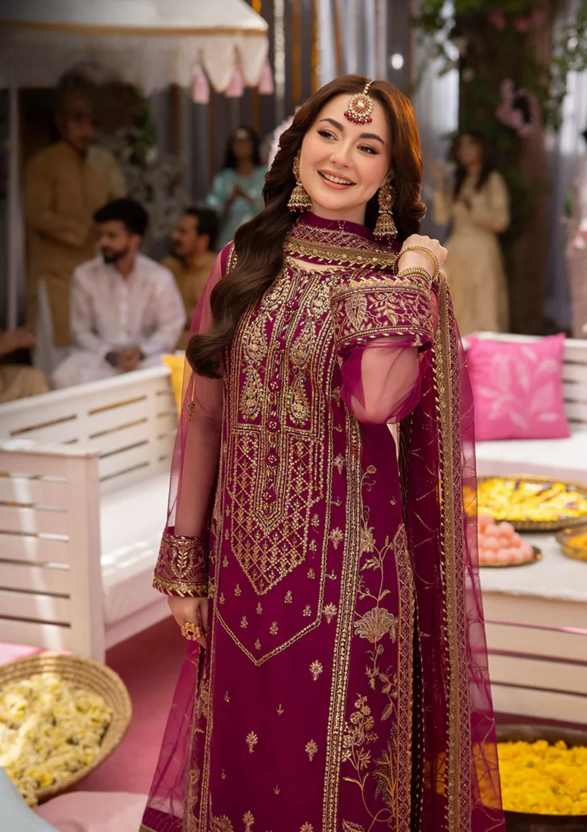 Chiffon Suit with Malai Trouser