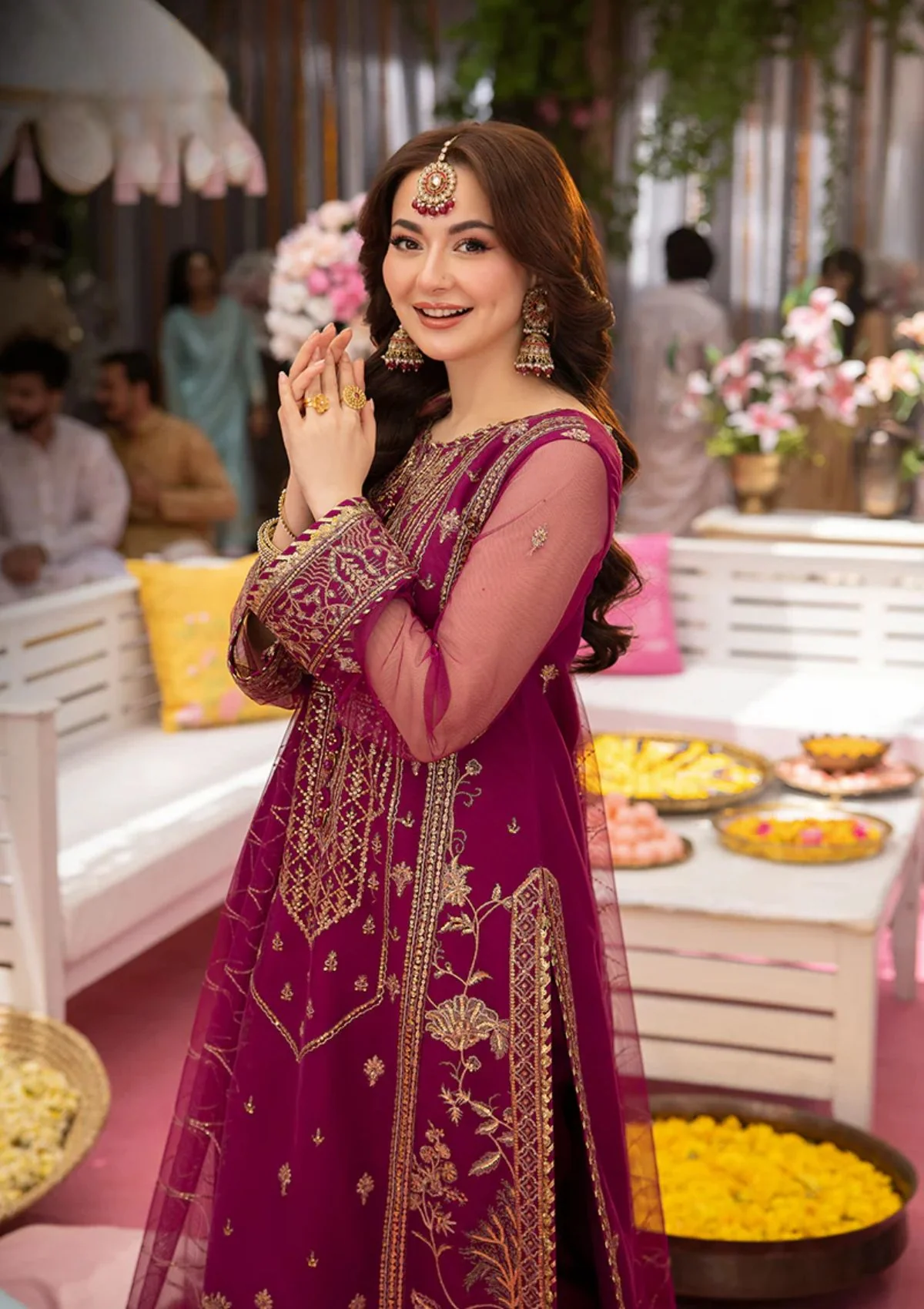 Chiffon Suit with Malai Trouser