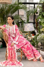 03-Piece Printed Lawn - Ready To Wear