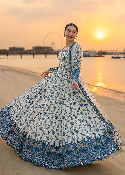 03-Piece Lawn Suit ( Maxi Style ) - Ready To Wear