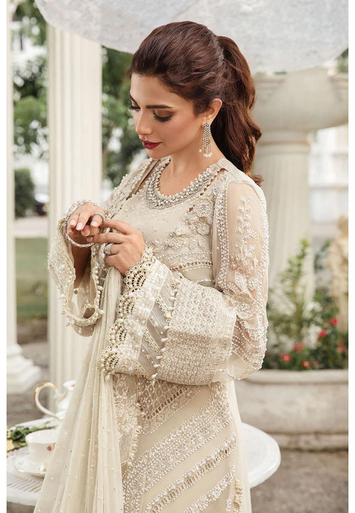 03-Piece Chiffon Suit With Embroidery - Ready To Wear