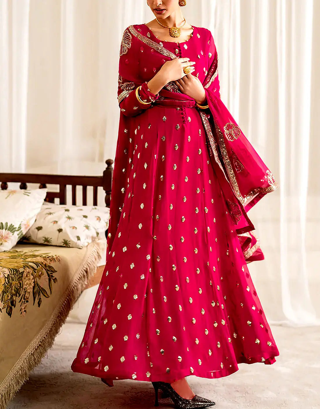 Iznik – Alnisa Embroidery Chiffon Collection