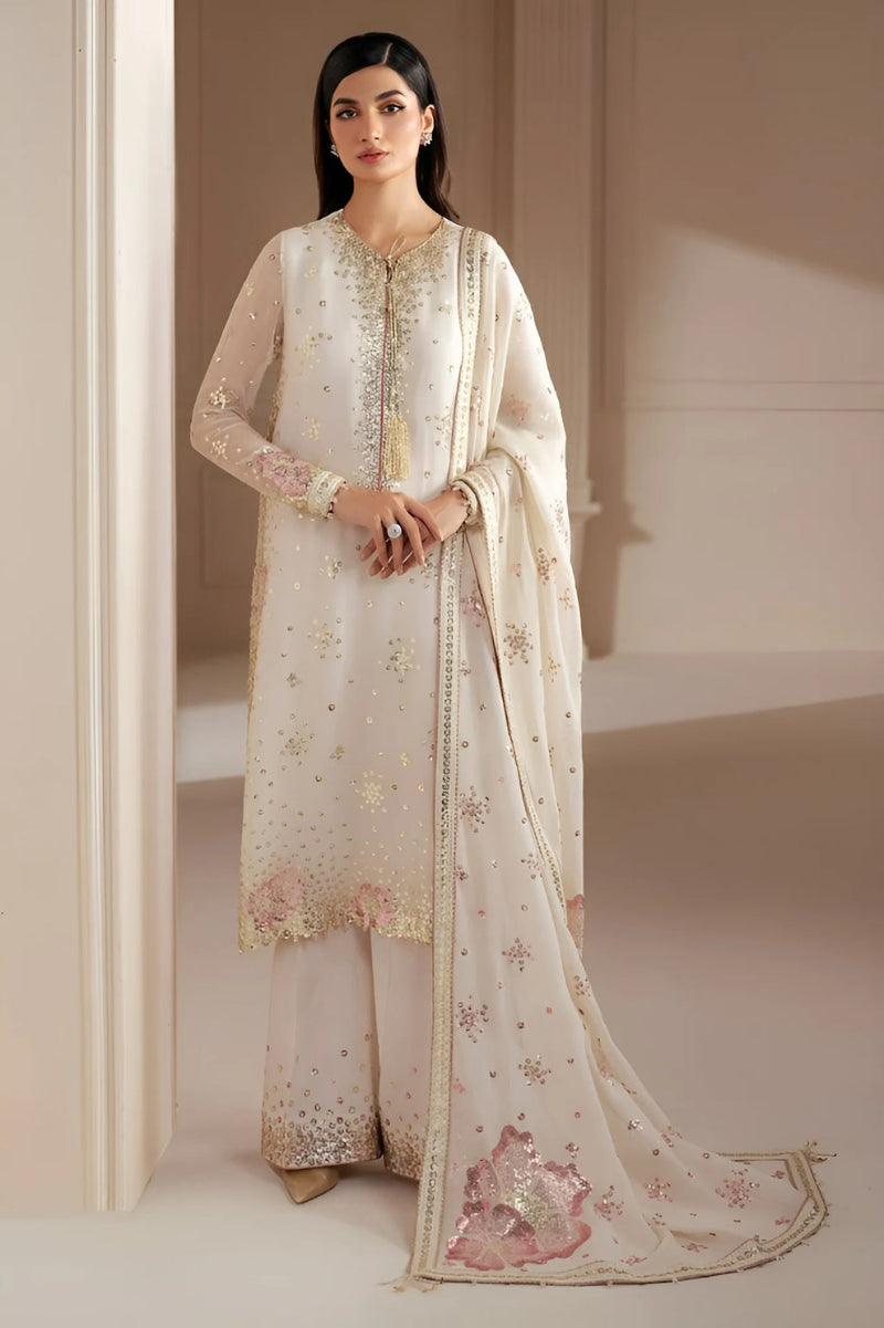 Jazmin Chiffon Embroidered stitched Collection
