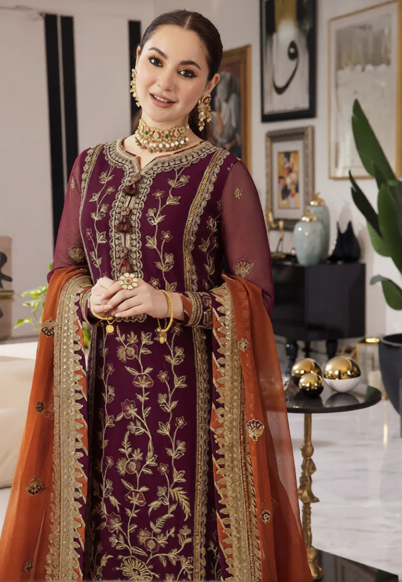 Chiffon 3-Piece Suit