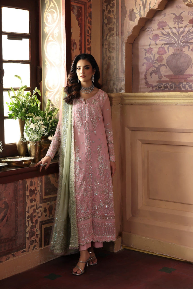 3 Piece  Stitched Chiffon Suit - Ready to Wear